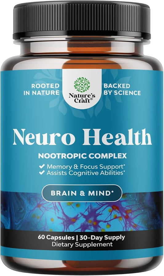 Nootropics Brain Support Supplement