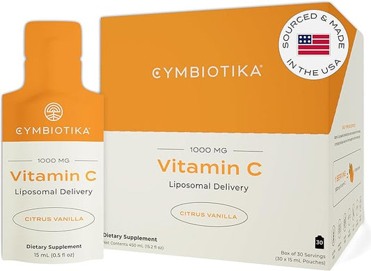 CYMBIOTIKA Vitamin C Individual Packets, Liposomal 30 Pack