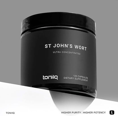 1,000mg Ultra High Strength St. John's 7X Concentrated 0.3% Hypericin 120 Capsules