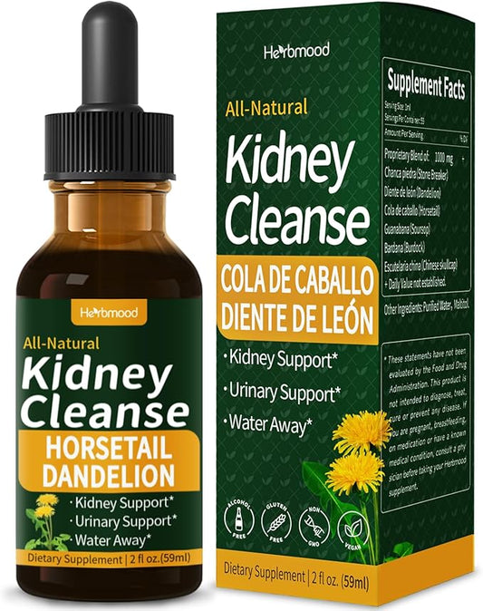Kidney Cleanse Drops, Gotas de Chanca 2oz