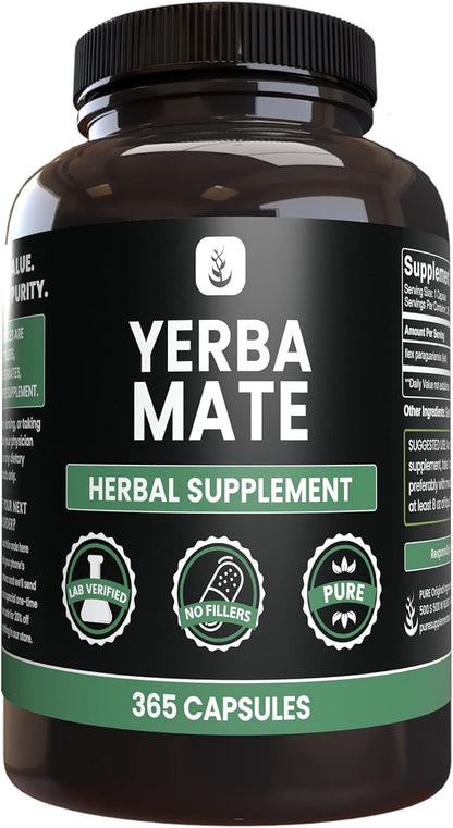 PURE ORIGINAL INGREDIENTS Yerba Mate (365