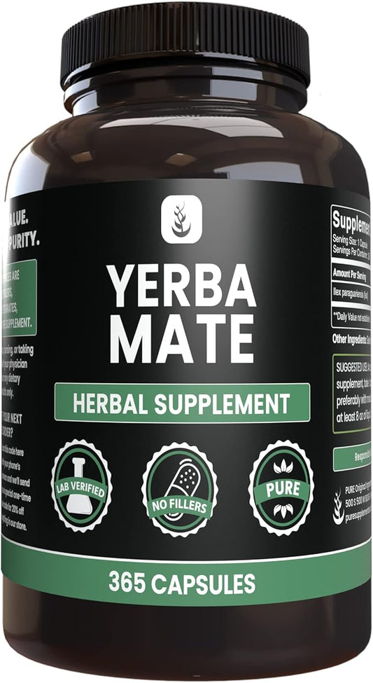 PURE ORIGINAL INGREDIENTS Yerba Mate (365