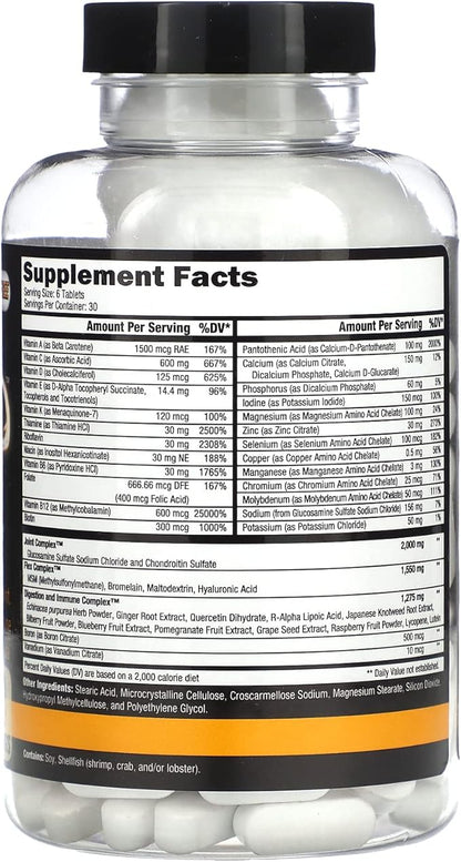 CONTROLLED LABS Orange Triad Daily Multivitamin, 30 serv