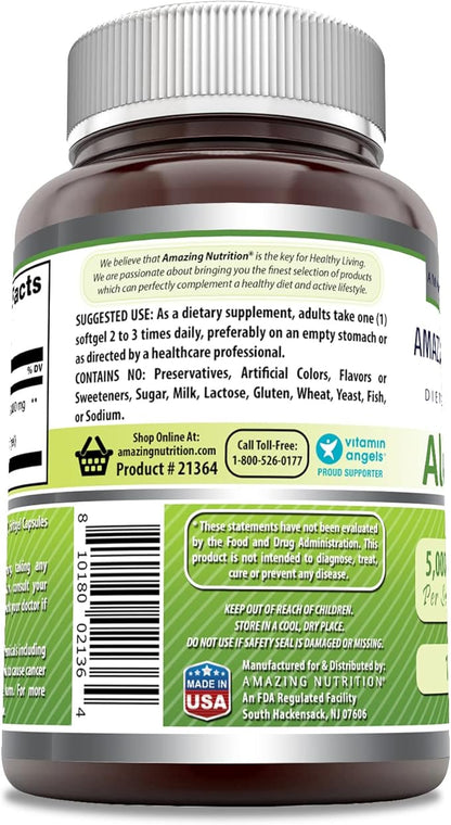 Amazing Formulas Aloe Vera 5000mg 120