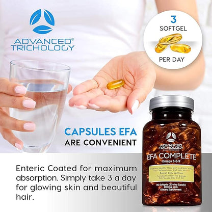 EFA COMPLETE with Optimal OMEGA 3 6 9 9 levels 800mgs (90count) (90count) 3rd 3rd Party 369 Omegas