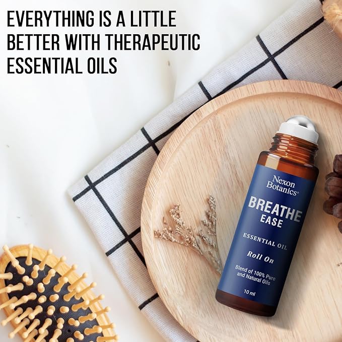 Breathe Ease Essential Oil Roll On 10ml -