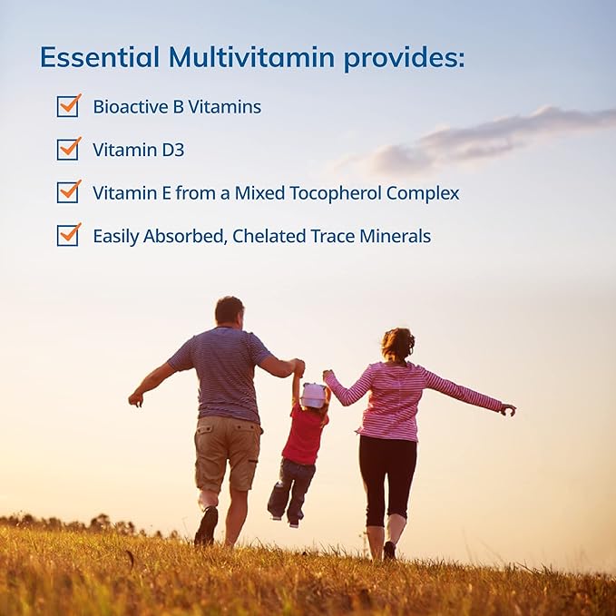 Euromedica Essential Multivitamin 60 Tablets D3 & 30 Servings