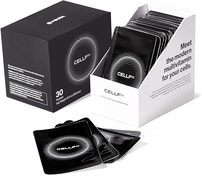 CELLF™ Cellular Performance Supplement Antioxidant Nutraceutical 30-Day Supply CoQ10, PQQ