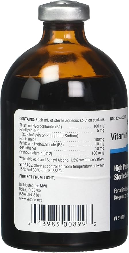 Vet One Vitamin B Complex High 100ml