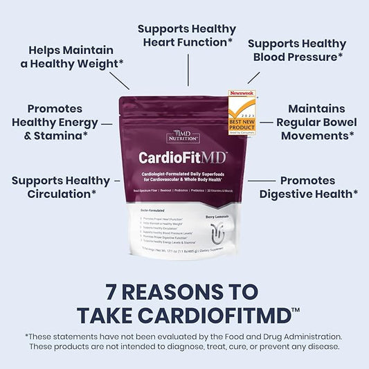 1MD Nutrition CardioFitMD 30 Servings (2-Pack)