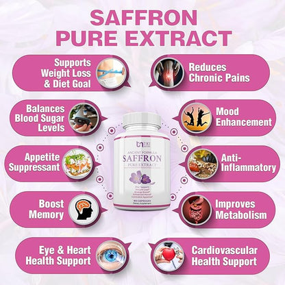 Saffron Extract Supplement 100mg