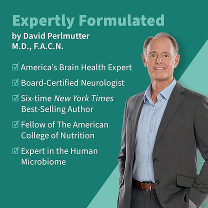 Garden of Life Dr Formulated Calm Daily 3-in-1 Complete Probiotics, Prebiotics & Postbiotics with Ashwagandha - PRE + PRO + POSTBIOTIC Supplement for Immune, Digestive & Mood Support - 30 Day Supply