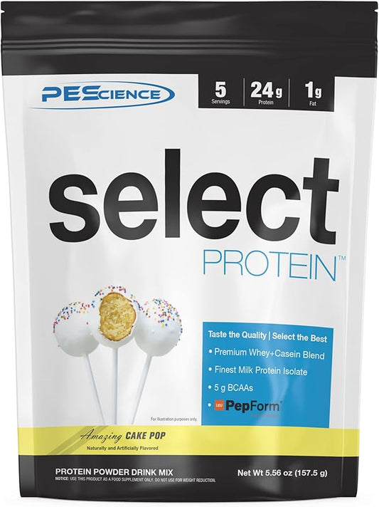PEScience Select Low Carb Protein Powder, 5 Serving,