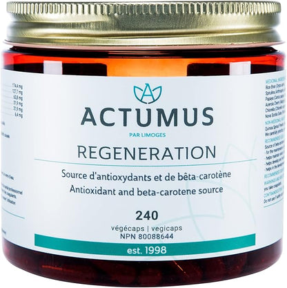 Regeneration - Antioxidant and Beta-Carotene Source 240 Vegicaps