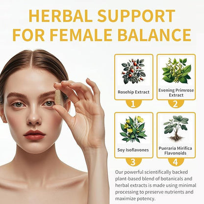 4 in 1 Menopause Supplements 60 Capsules (4in1(60cap/1pack))