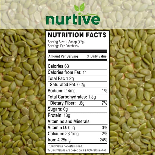 Pumpkin Seed Protein Powder 26 Servings (16 oz 454g)