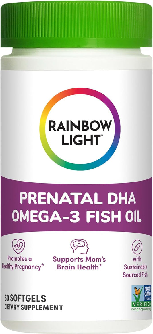 Rainbow Light Prenatal Vitamin, Omega-3 Fatty 60 Softgels