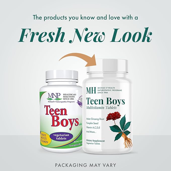 MICHAEL'S Health Naturopathic Programs Teen Boys 60 Vegetarian 30 Servings