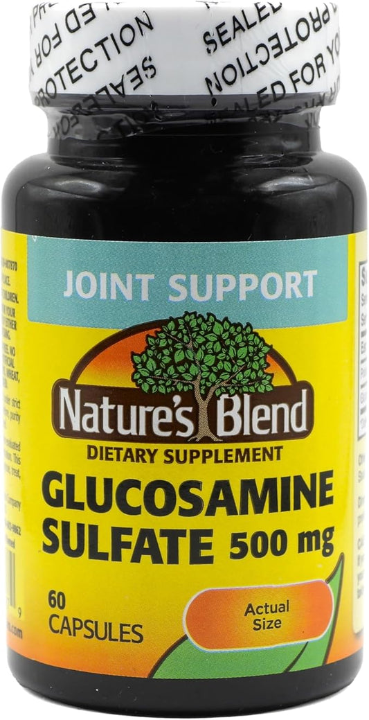 NAT B GLUCOSAMINE SULF CP 500MG60