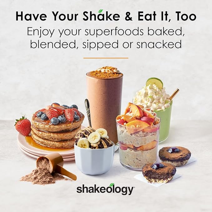 Shakeology Superfood Shake, Healthy Vegan Dessert 30 Day