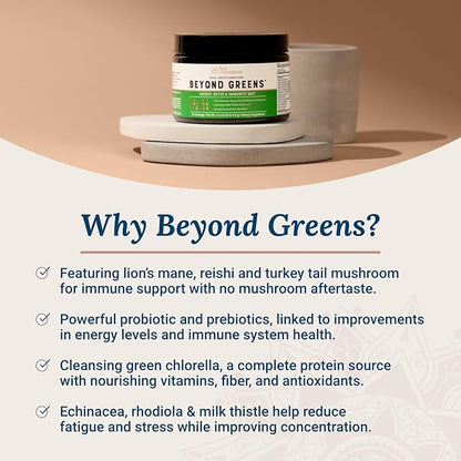 Live Conscious Beyond Greens Concentrated Superfood Powder 30 Servings (2-Pack)