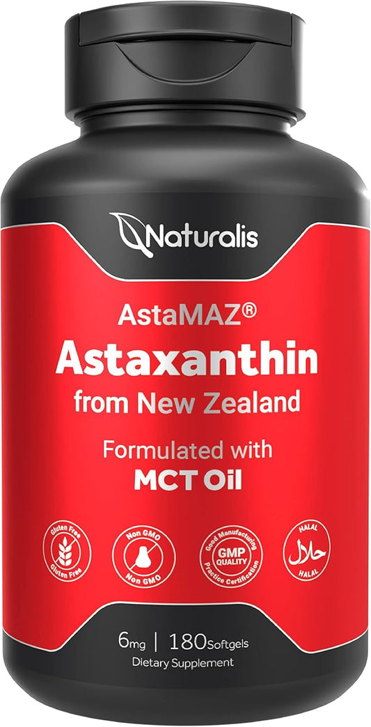 Naturalis New Zealand Astaxanthin 180 Mini-Softgels