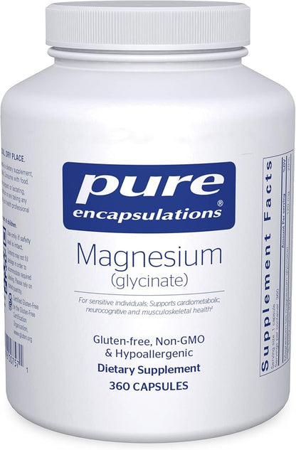 Pure Encapsulations Magnesium (Glycinate) 360 Capsules