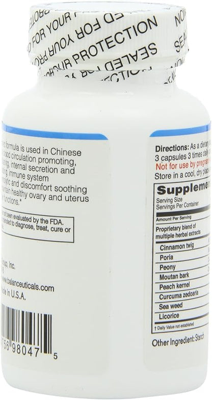 Ovary & Uterus Clean, 500 mg 60-Count Bottle