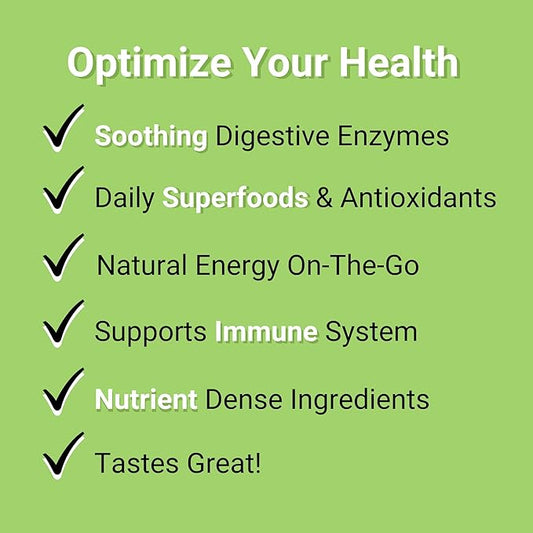 SMART Pressed Organic Greens Superfoods Powder | Cold-Pressed Daily Organic Greens Powder for Women & Men | Vegan Green Powder Superfood Organic | Green Superfood Powder (30 Servings)