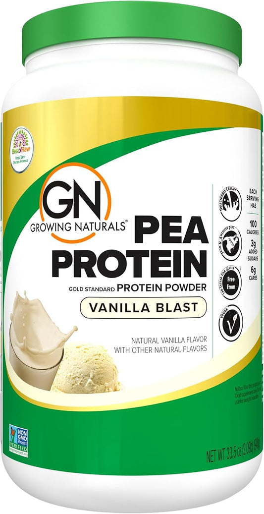 Raw Pea Protein Powder, Vegan Plant 2 Pound 1)