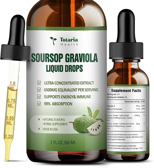 (2 FL) Soursop Graviola Leaves Liquid