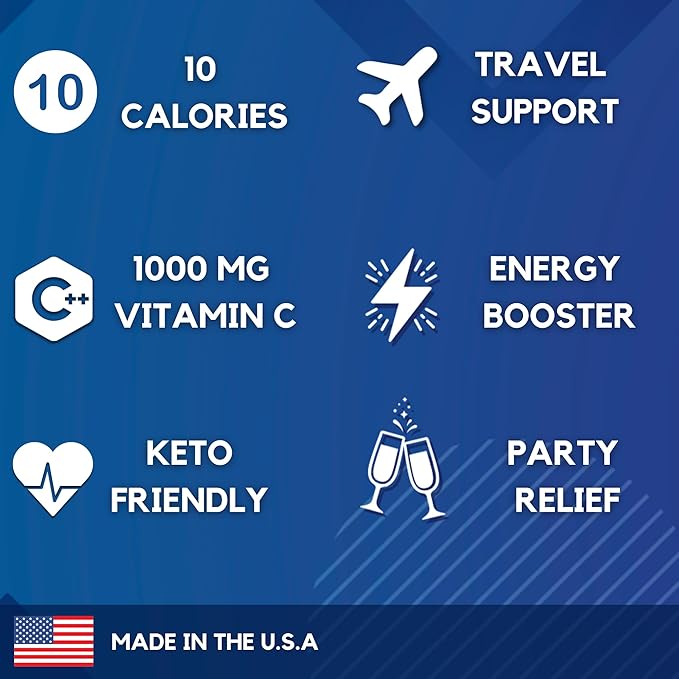 HydroMATE Electrolytes Powder Drink Mix Packets 30 Count