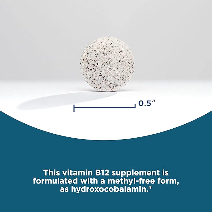 Seeking Health Hydroxo B12 with Folinic Acid B12 Complex 60 Lozenges