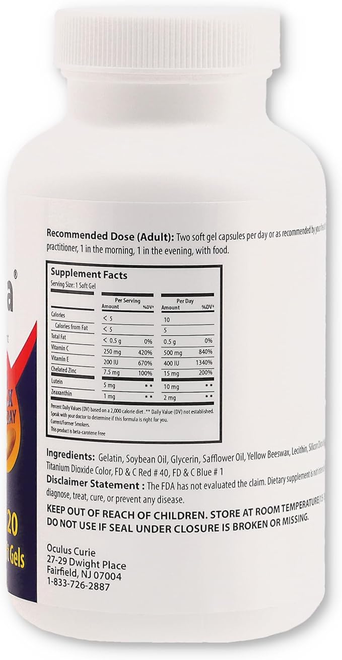 Vita Naina (120 SoftGels) AREDS2 Eye 2mg) |