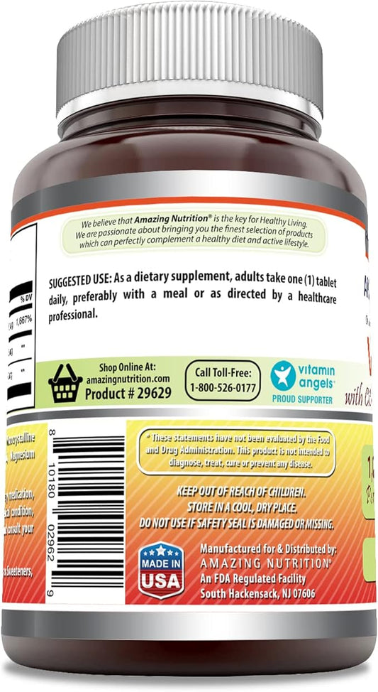 Amazing Formulas Vitamin C with Rose 240 Tablets