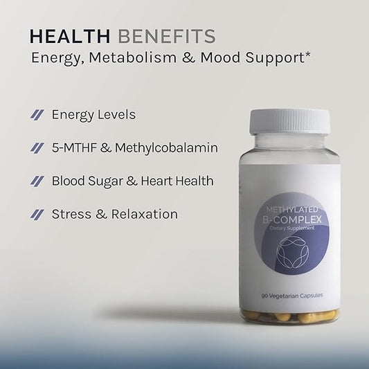 Methylated B-Complex Active B-Vitamin Blend, 90 (90 Day 8 Essential