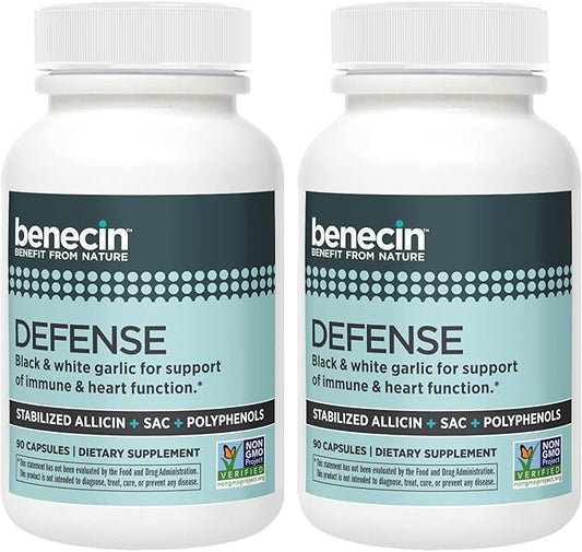 Defense 1500 mcg Stabilized Allicin per Capsule (180)