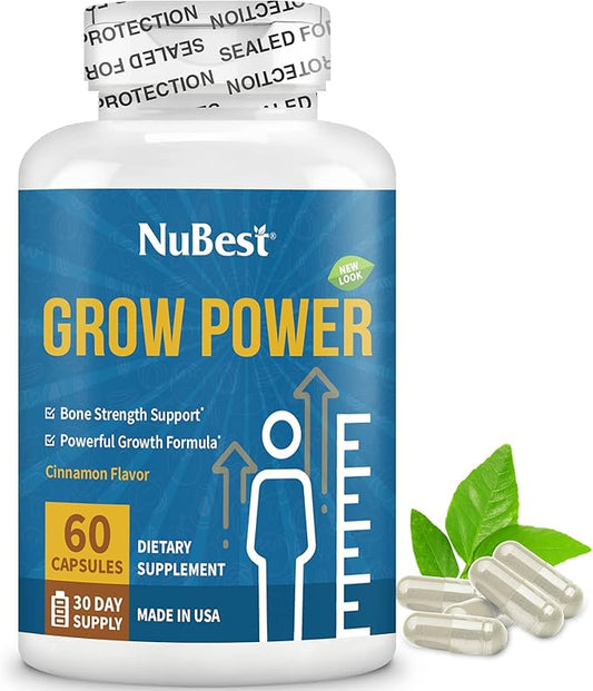 Grow Power Height Growth (10+) & D3, Phosphorus, 3 Pack