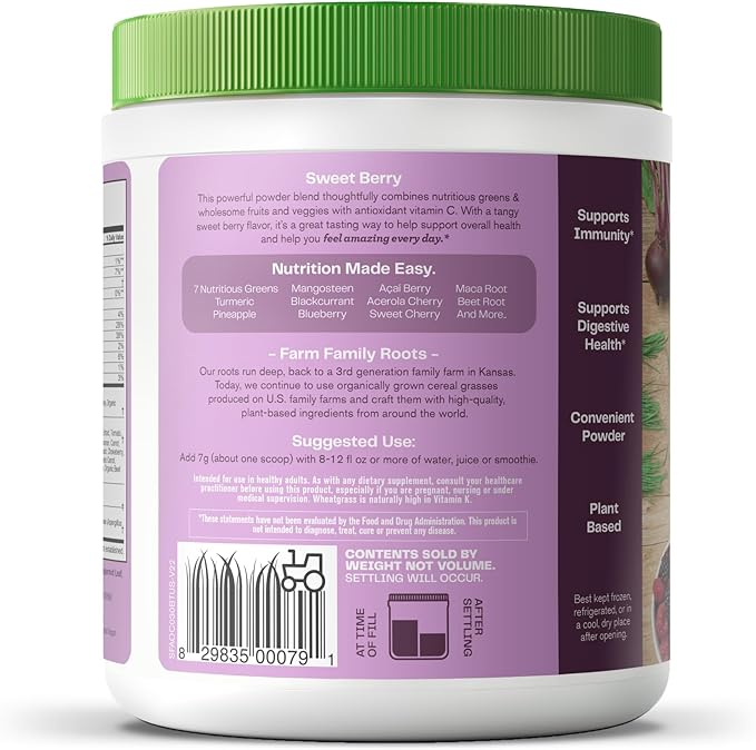 Amazing Grass Greens Superfood Antioxidant: Greens 30 Servings