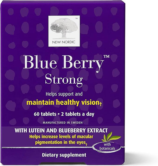 NEW NORDIC Blue Berry Eye Vitamin 60 Tablets 1)