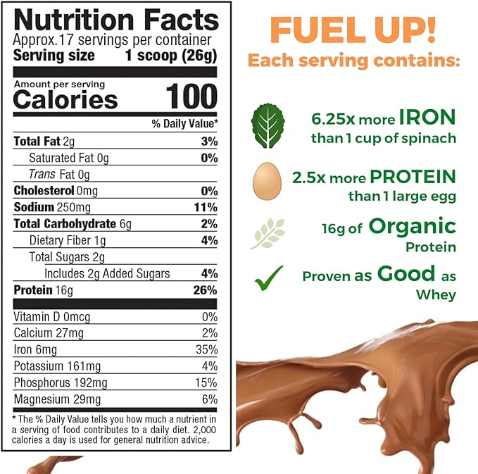 Raw Pea Protein Powder, Vegan Plant 1 Pound 1)