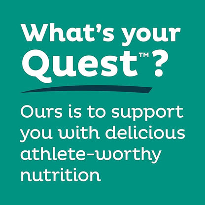 Quest Nutrition Crispy Chocolate Coconut Hero Protein Bar, 15g Protein, 1g Sugar, 3g Net Carbs, Gluten Free Protein Snack, Keto Friendly, 12 Count
