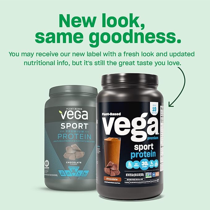 Vega Premium Sport Protein Chocolate Protein 29.5 oz