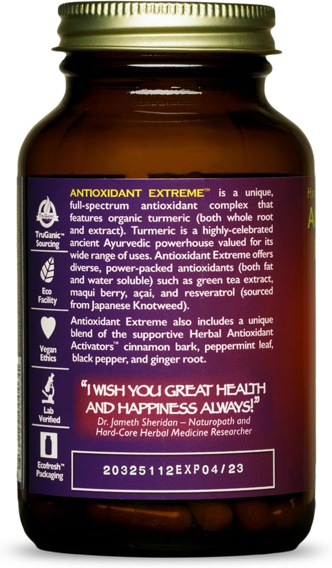 HealthForce SuperFoods Antioxidant Extreme - 120 Vegan Capsules