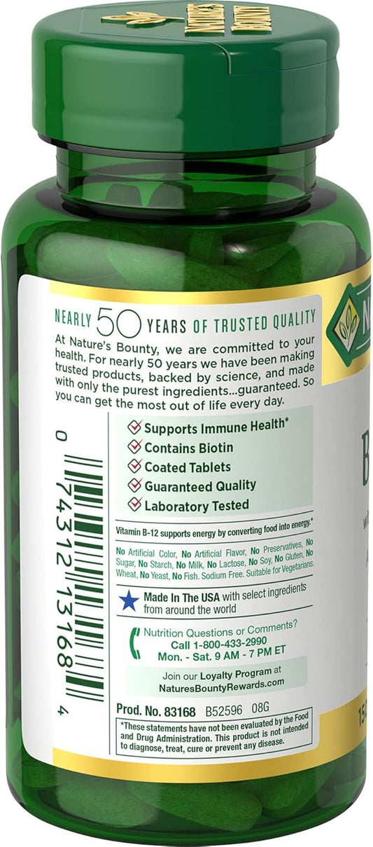 Nature's Bounty Super B Complex 150 ct, 2
