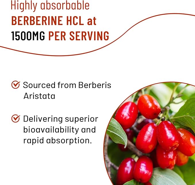 2 Pack Berberine Gummies with Ceylon 120ct