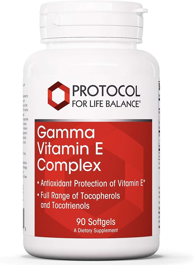 Protocol Gamma E Toco Complex 300mg - 90 Softgels