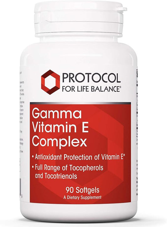 Protocol Gamma E Toco Complex 300mg - 90 Softgels