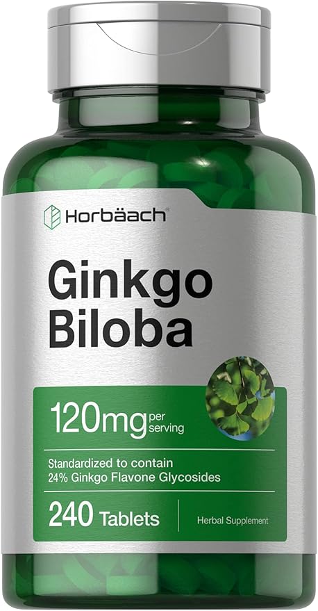 Horbäach Ginkgo Biloba 120mg 240 Tablets