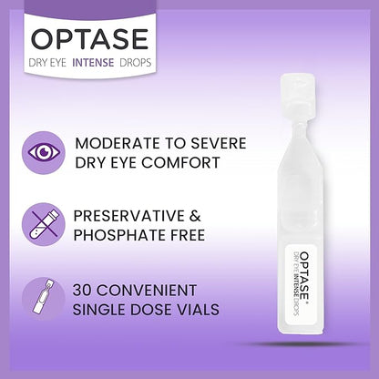 Optase Dry Eye Intense Drops, Single Dose 30 Single